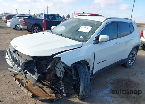 2021 Jeep Compass Limited 4X4 from USA, damaged, VIN 3C4NJDCB3MT602844